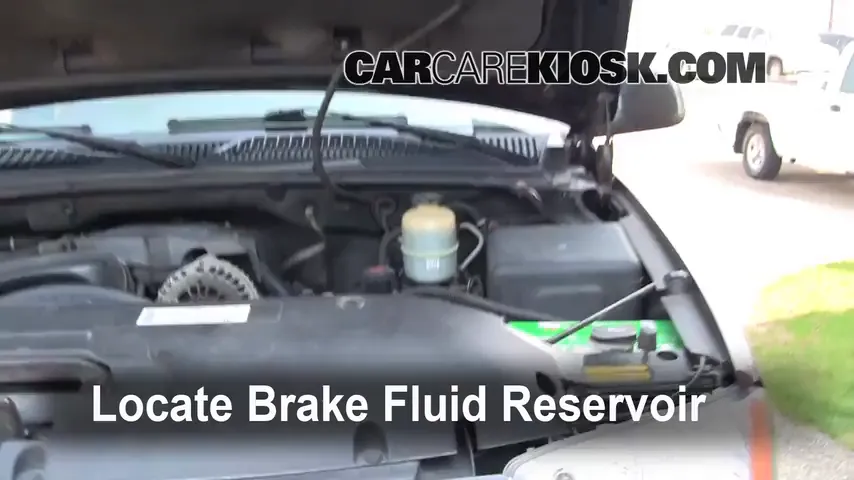 2002 GMC Yukon XL 2500 SLT 8.1L V8 Brake Fluid